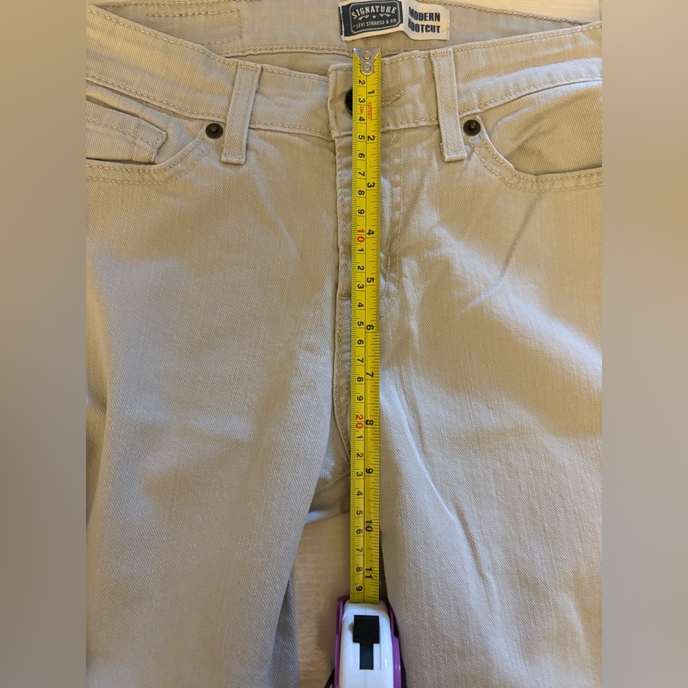 Levi khaki jeans size 8 bootcut - Picture 5 of 5